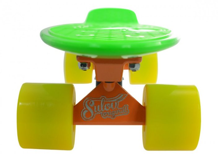 Penny board 22" SULOV® NEON SPEEDWAY zeleno-žlutý