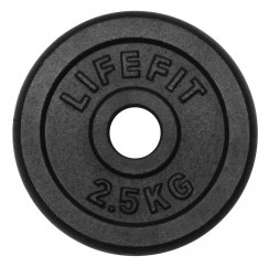 Kotouč LIFEFIT® 2,5kg, kovový, pro 30mm tyč