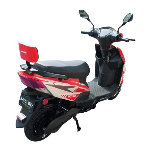 Elektroskútr RACCEWAY® CITY 45, s ŘP, červený