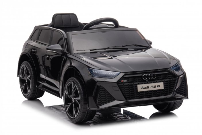 Dětské elektrické auto Audi RS 6 černá/black