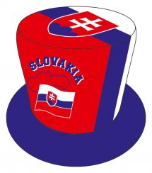 Vlajkový fanouškovský klobouk SPORTTEAM® Slovenská Republika 5