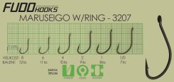 Rybářský háček Fudo Hooks Maruseigo Ring vel. 2(bal.9ks)