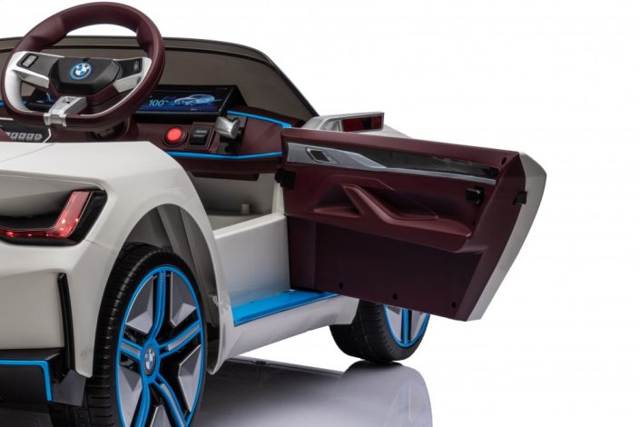 Dětské elektrické auto BMW i4 bílá/white