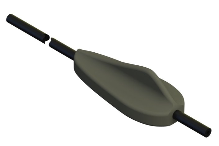 Rybářské olovo Suretti Lodička 30 cm 110 g