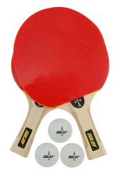 Set na pingpong SULOV® 3ST-01, 2 x raketa, 3 x míč