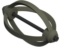 Rybářské krmítko Leedfree Krmítko 4-žebrové průběžné 35 g