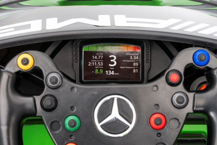 Dětské elektrické auto Mercedes AMG GT3 Premium zelená