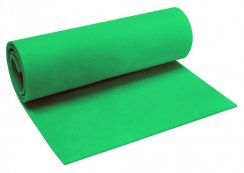 Karimatka 180x50x1,0 cm – jednovrstvá PE, zelená