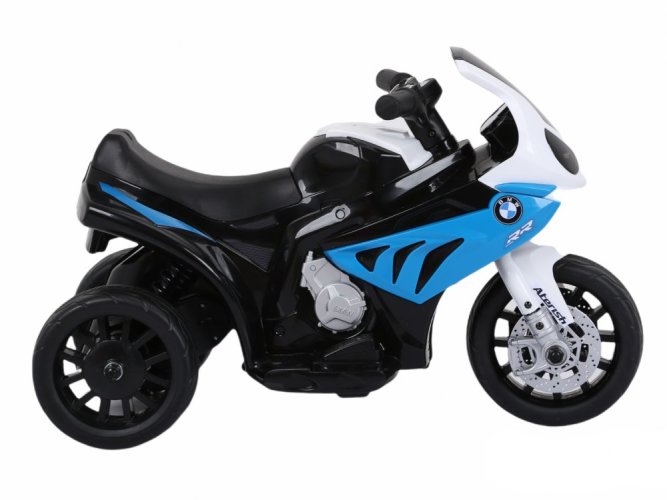 Dětská elektrická trojkolka BMW S1000 RR modrá