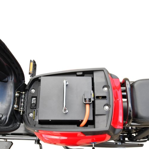 Elektroskútr RACCEWAY® PAŘEZ 40, s ŘP, červený