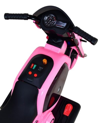 Elektrická dětská trojkolka RACCEWAY®, růžová