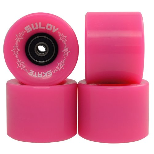 Penny board 22" SULOV® NEON SPEEDWAY bílo-růžový