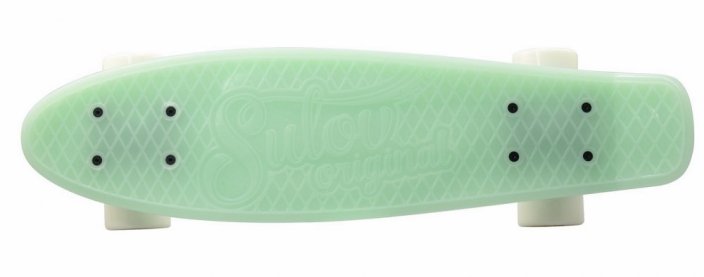 Penny board 22" BURN RIDER zelený fosforeskující