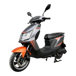 Elektroskútr RACCEWAY® RC45, šedo-oranžový
