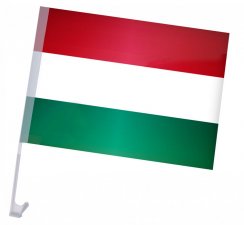 Vlajka na auto Maďarsko