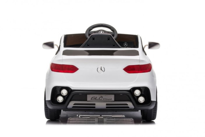 Dětské elektrické auto Mercedes GLC coupé bílá/white