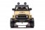 Dětské elektrické auto Toyota FJ Cruiser hnědožlutá/khaki