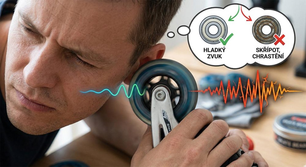 poškozená kolečka