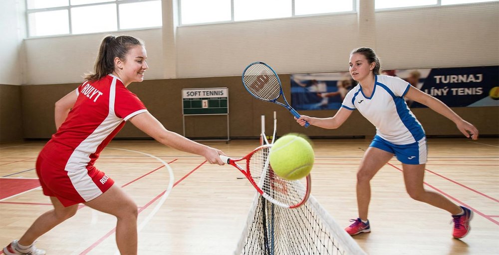 líný tenis hráčky